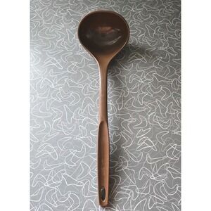 Foley Brown Nylon Plastic Soup Ladle Utensil Kitchen USA Made Vintage